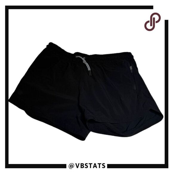 Athleta Girls Drawstring Elastic Waist Play More Athletic Shorts Black Size 2XL - Picture 1 of 5